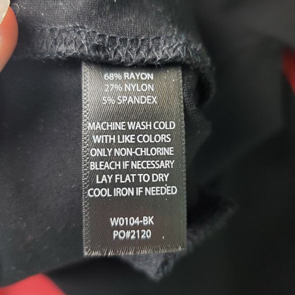 Betabrand Womens Black Classic Bootcut Mid-rise Dress Pant Yoga Pant Size Large - Picture 4 of 4